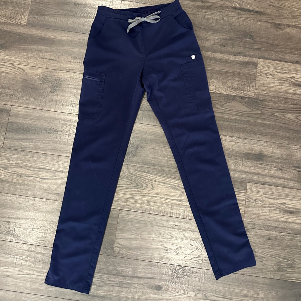 FIGS Navy Skinny Scrub Pant TALL